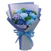 パルフェブーケ　クリアケース付　ブルー