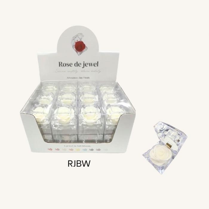 ローズ・ド・ジュエル　BOX(24個入)　ホワイト